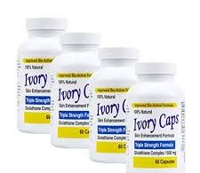 حبوب الجلوتاثيون الأمريكية للتبييض القوي _ Ivory Caps