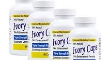 حبوب الجلوتاثيون الأمريكية للتبييض القوي _ Ivory Caps